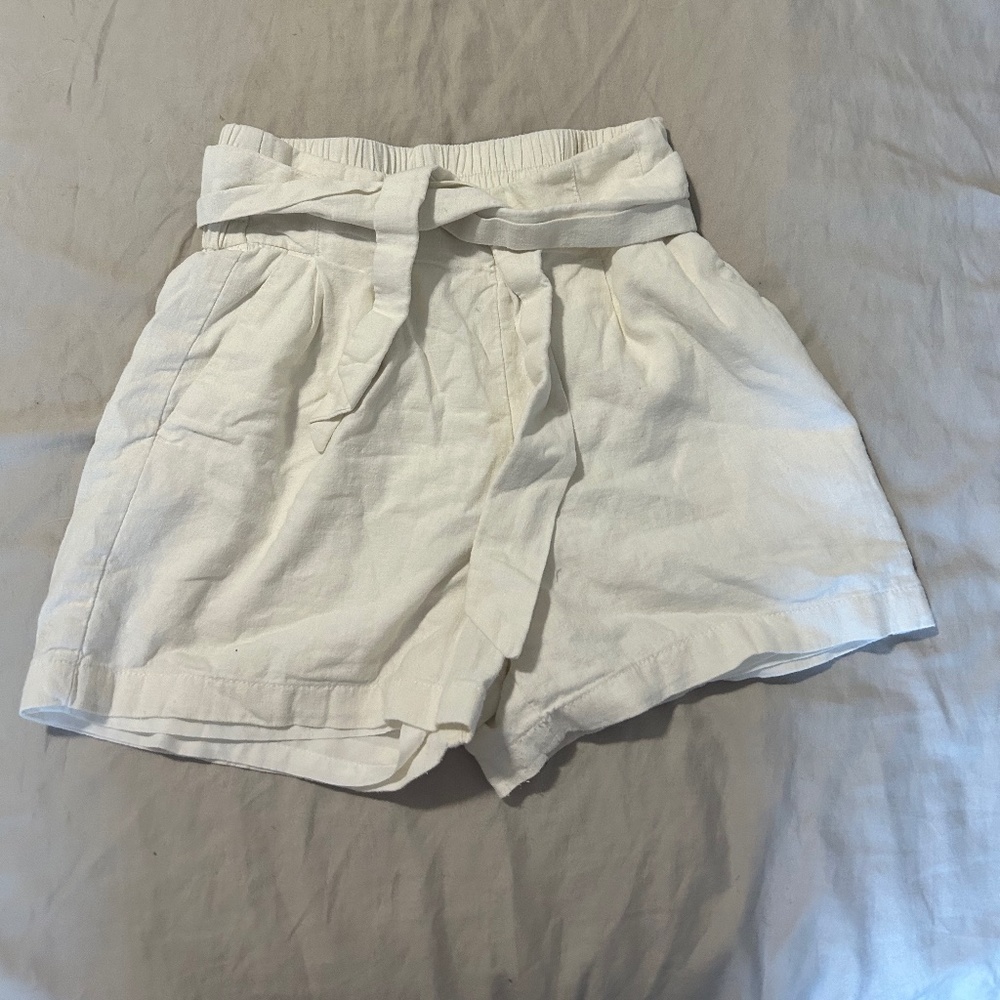 White shorts
